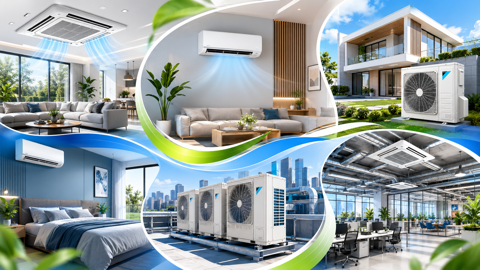 Climatización residencial y comercial